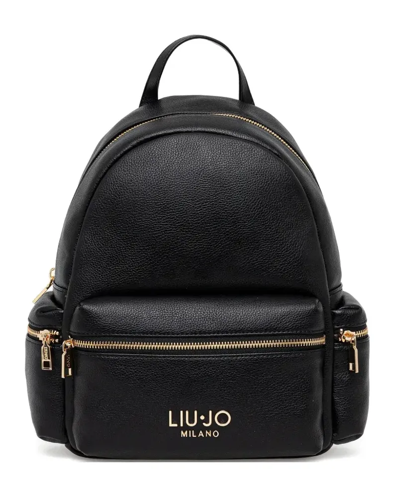 Liu Jo Rucksack mit Nieten - Schwarz Schwarz