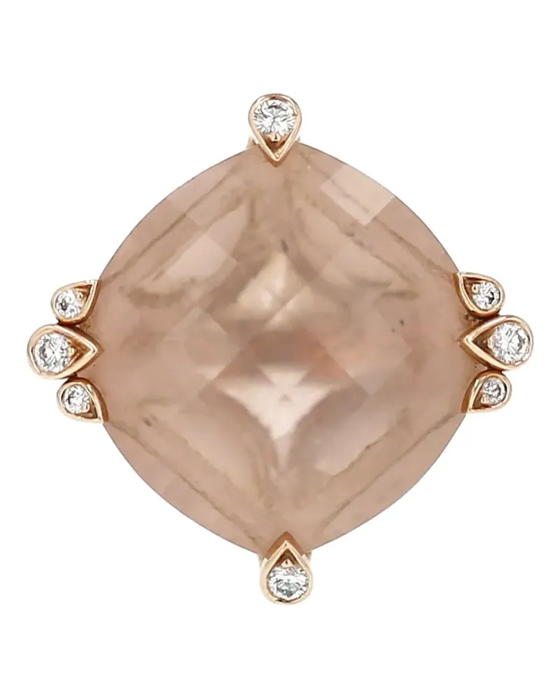 Cartier 2008 Inde Mystérieuse quartz and diamond ring - Rosa Rosa