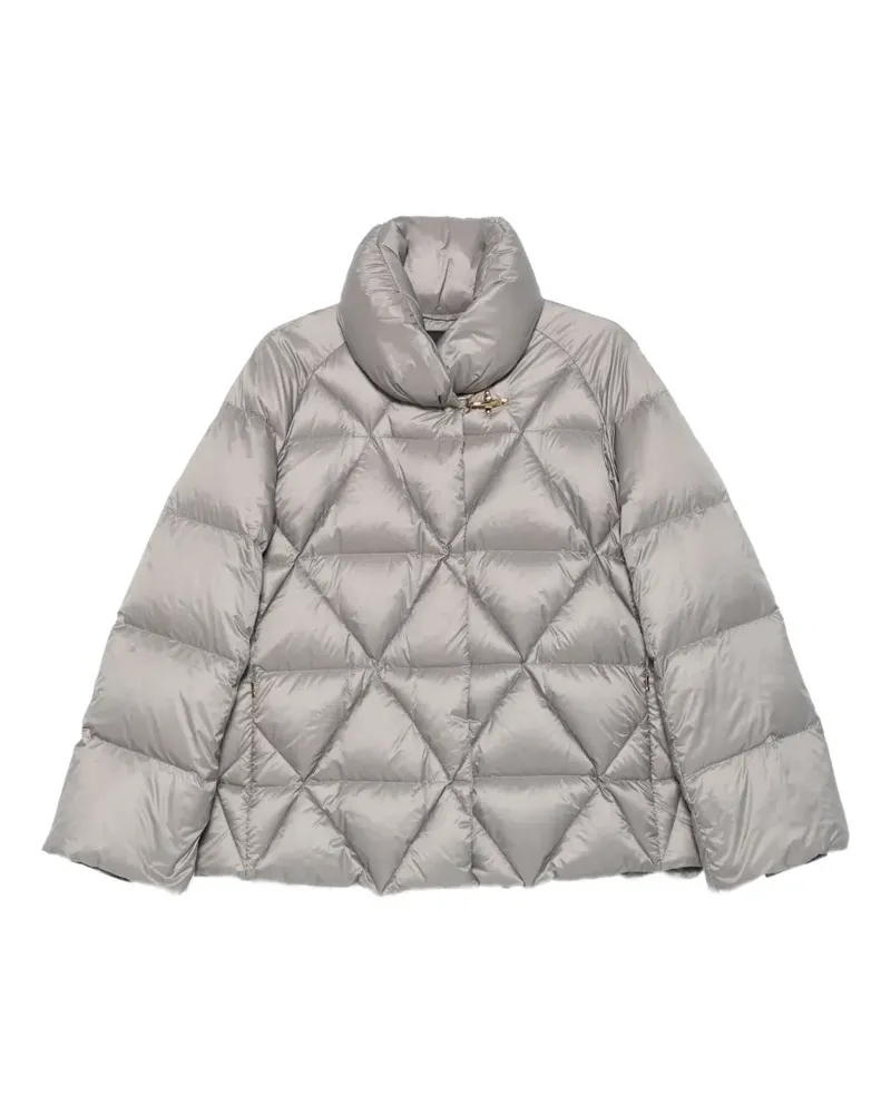 Fay diamond-quilted jacket - Grau Grau