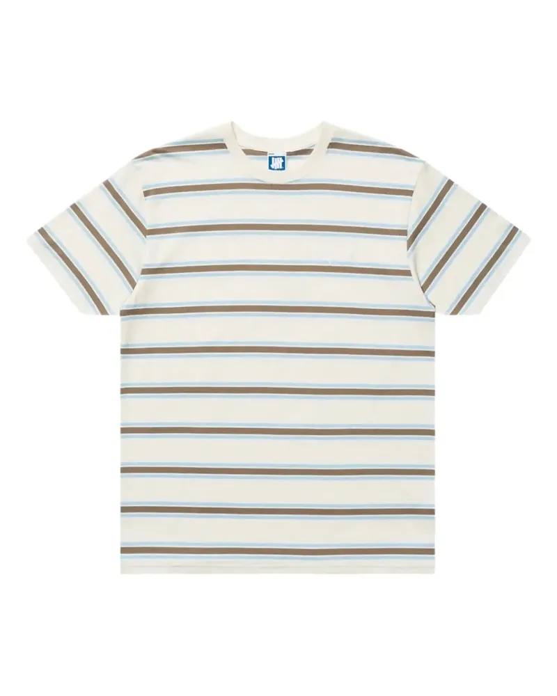 Undefeated Summer Stripe T-Shirt - Weiß Weiß