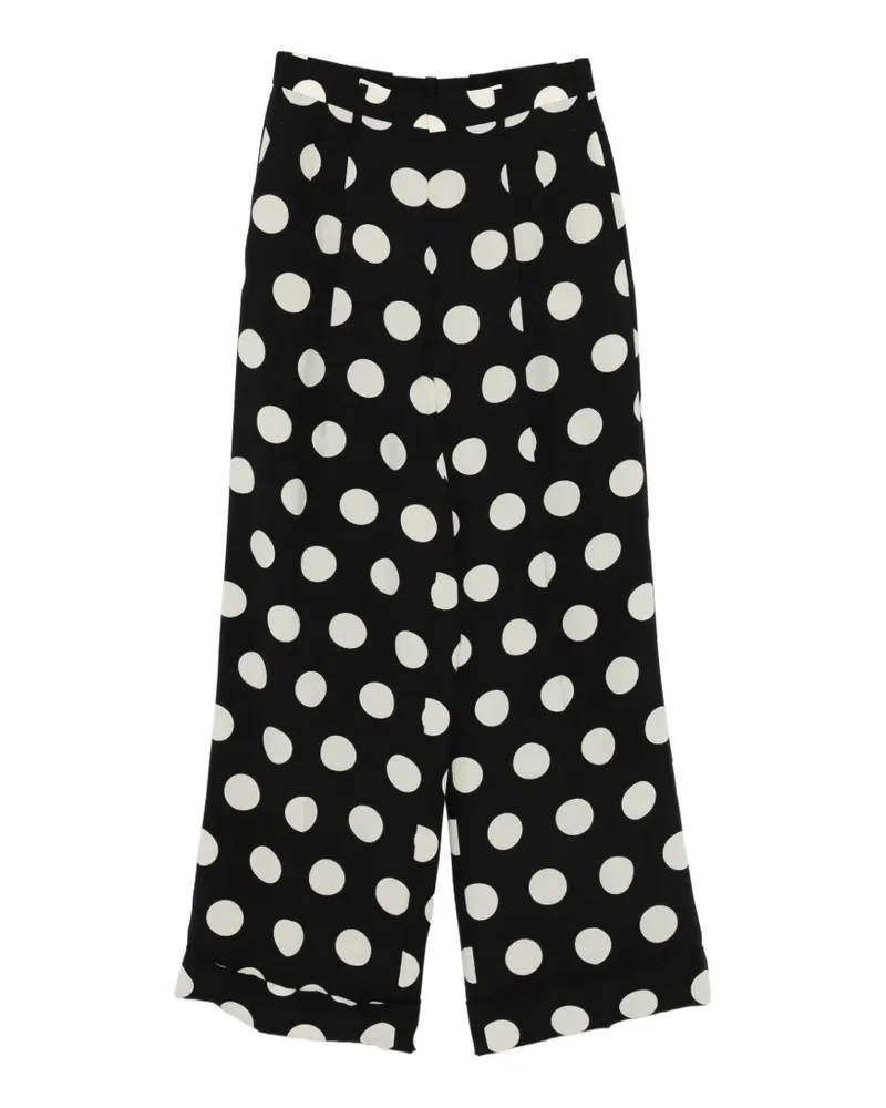 Junya Watanabe polka dot trousers - Schwarz Schwarz