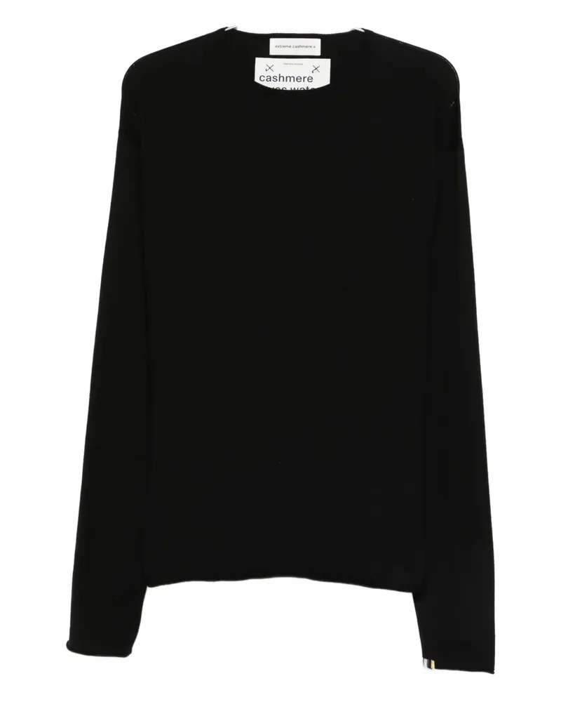 extreme cashmere Aries Pullover - Schwarz Schwarz
