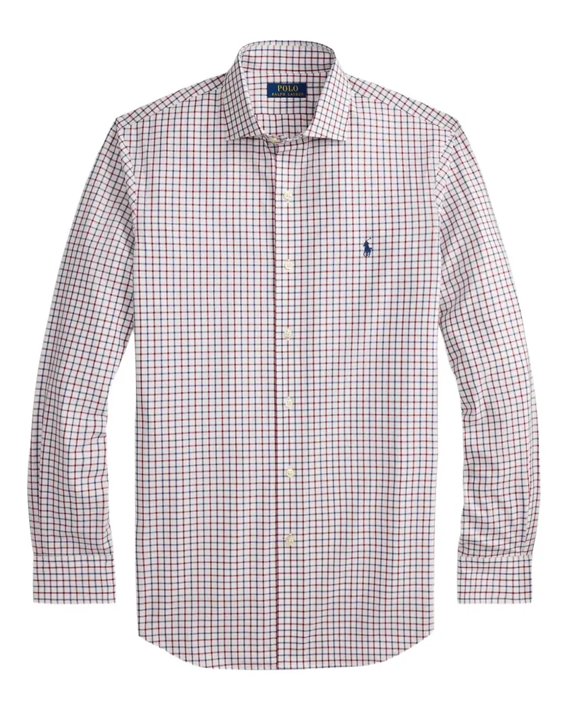 Ralph Lauren Kariertes Hemd - Weiß Weiß