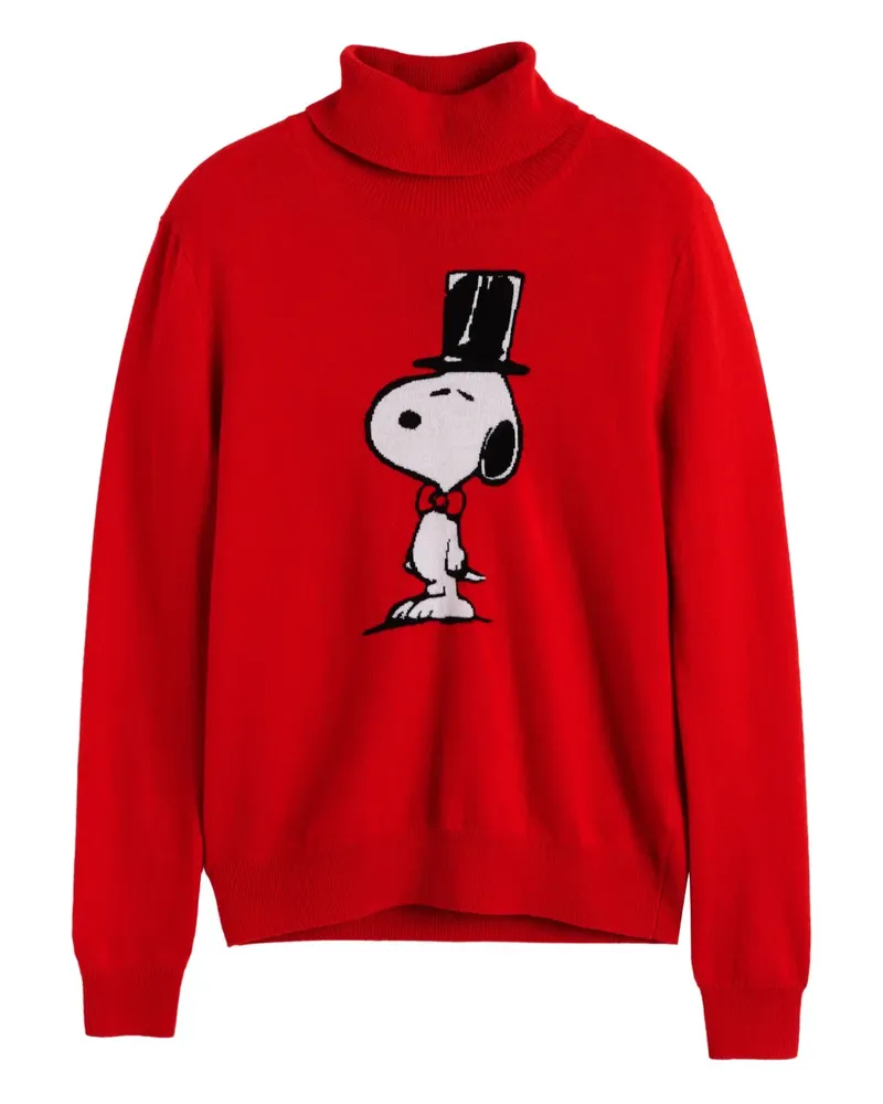 Chinti & Parker Top Hat Snoopy sweater - Rot Rot
