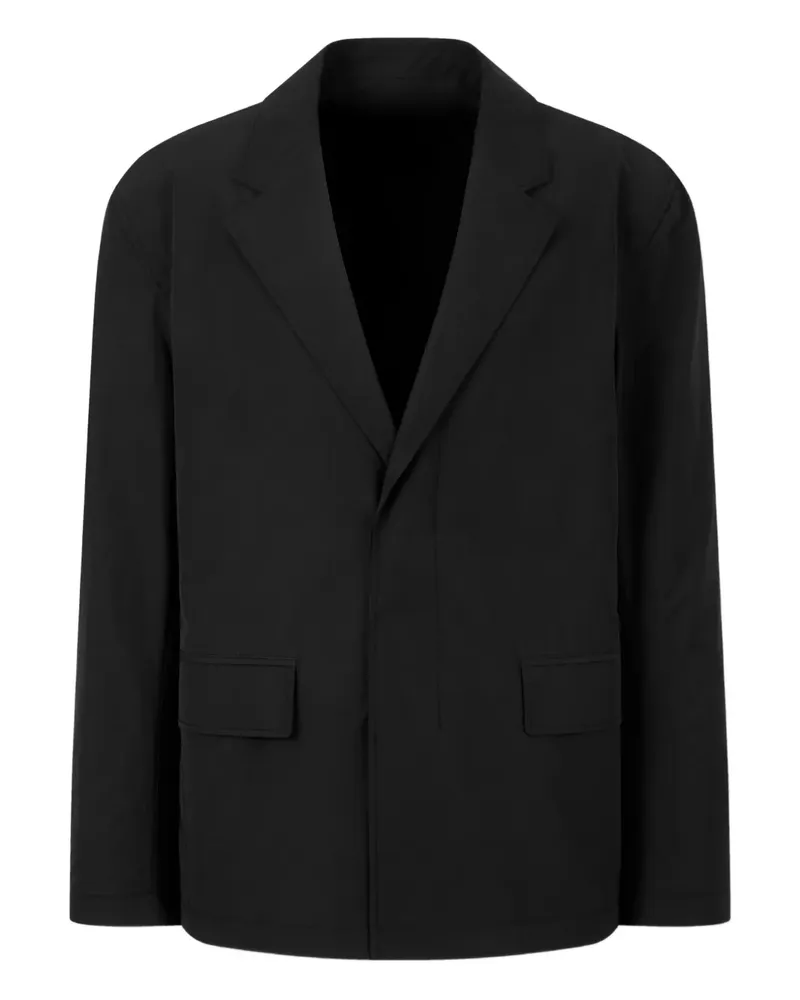 STUDIO TOMBOY Jacke mit verdeckten Knöpfen - Schwarz Schwarz