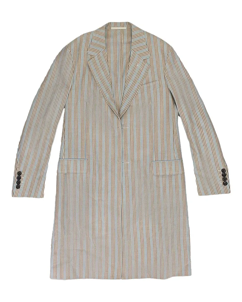 Lanvin Langer Mantel - Nude Nude