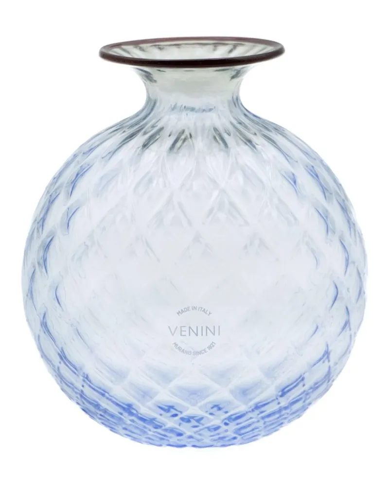 Venini Monofiore Balloton vase - Blau Blau