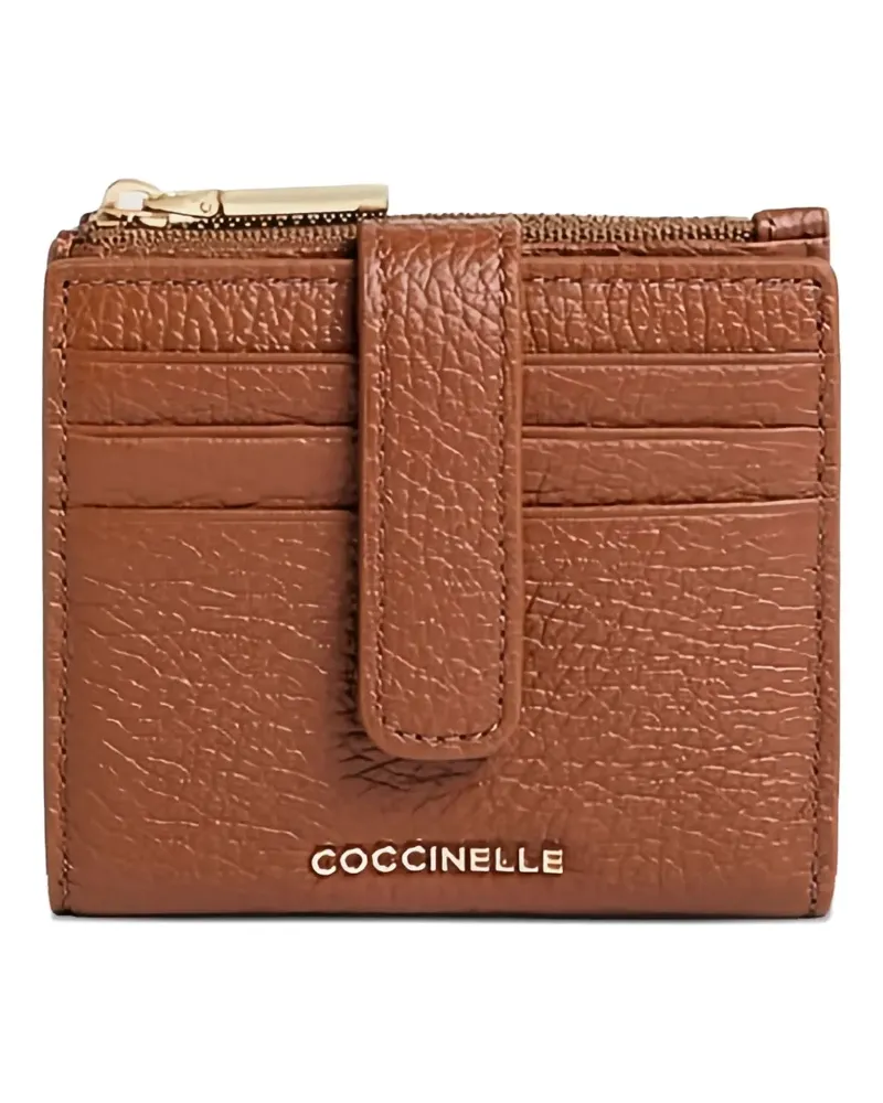 Coccinelle Portemonnaie mit Reißverschluss - Braun Braun