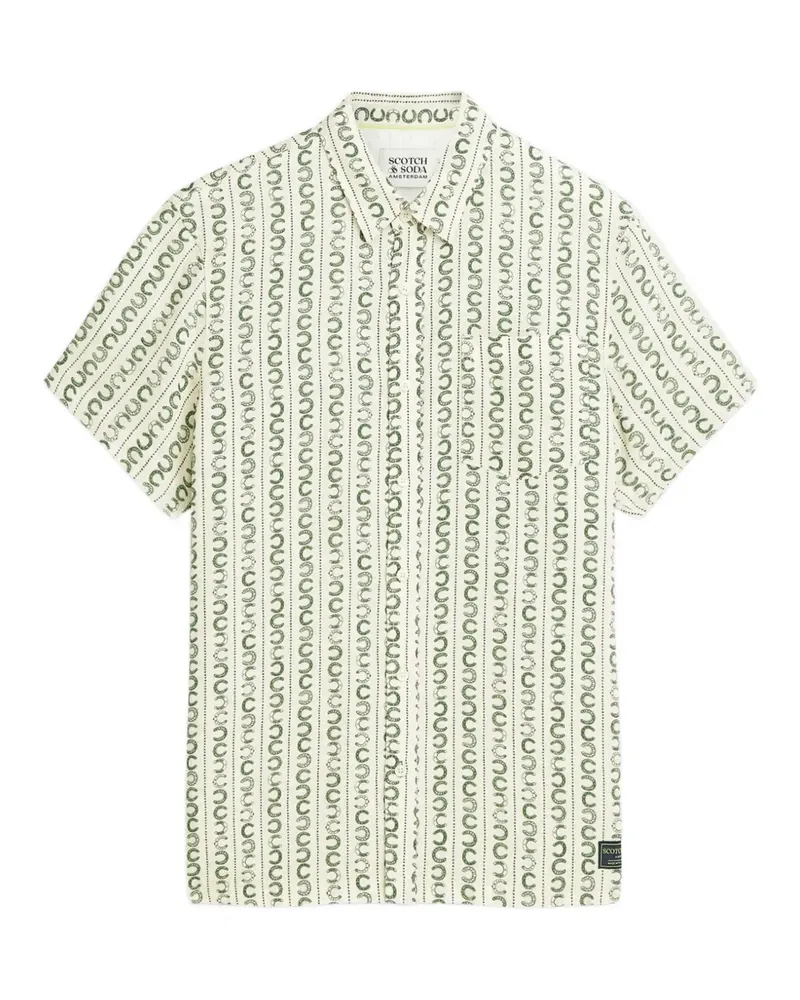 Scotch&Soda patterned shirt - Nude Nude