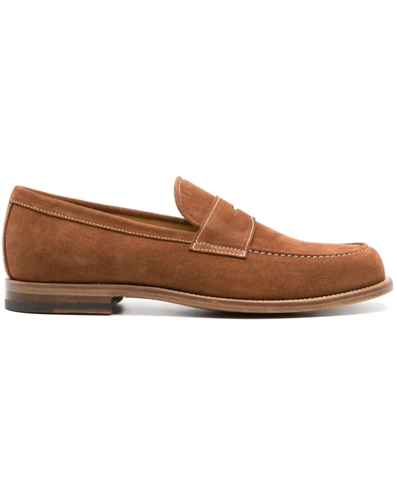 Scarosso Edward Loafer aus Wildleder - Braun Braun
