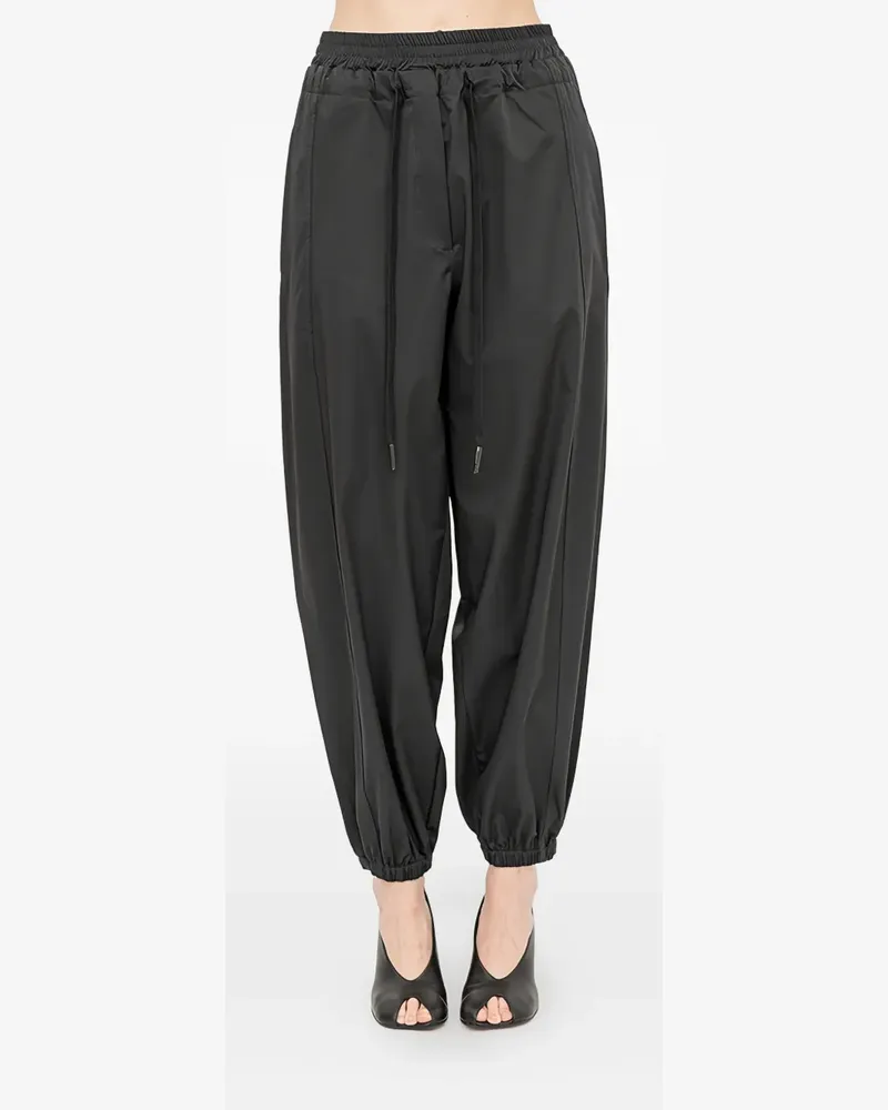 Andrea Ya'aqov drawstring-waist jogging pants - Schwarz Schwarz