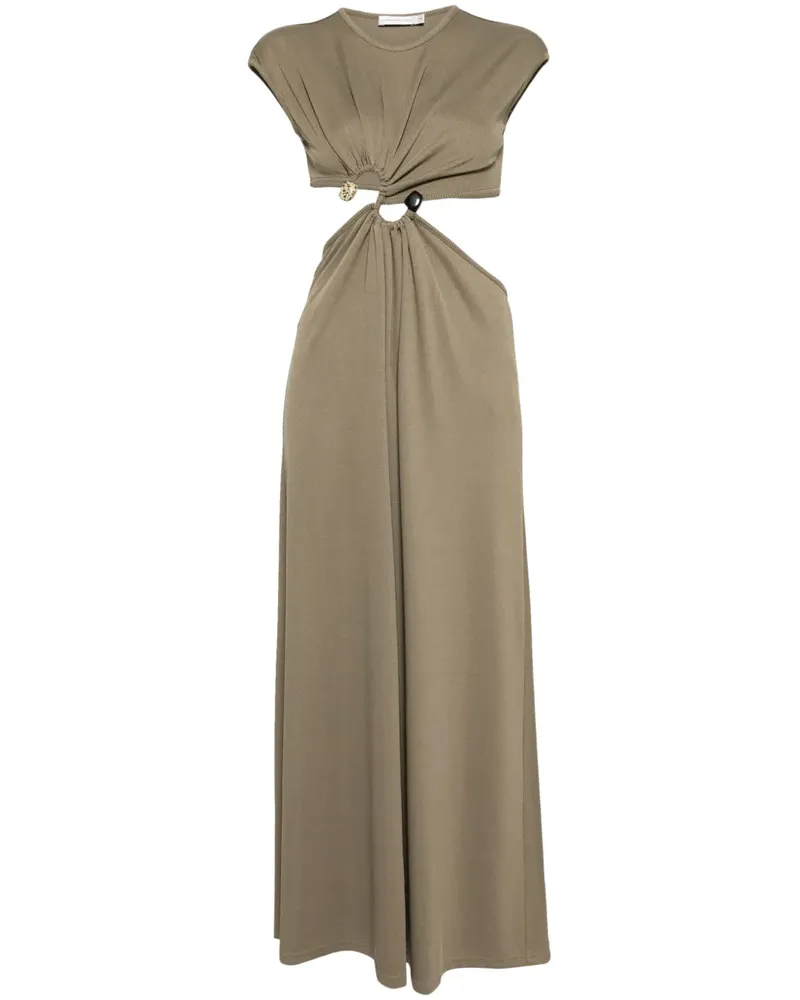 Christopher Esber Trägerkleid mit S-Schnalle - Nude Nude