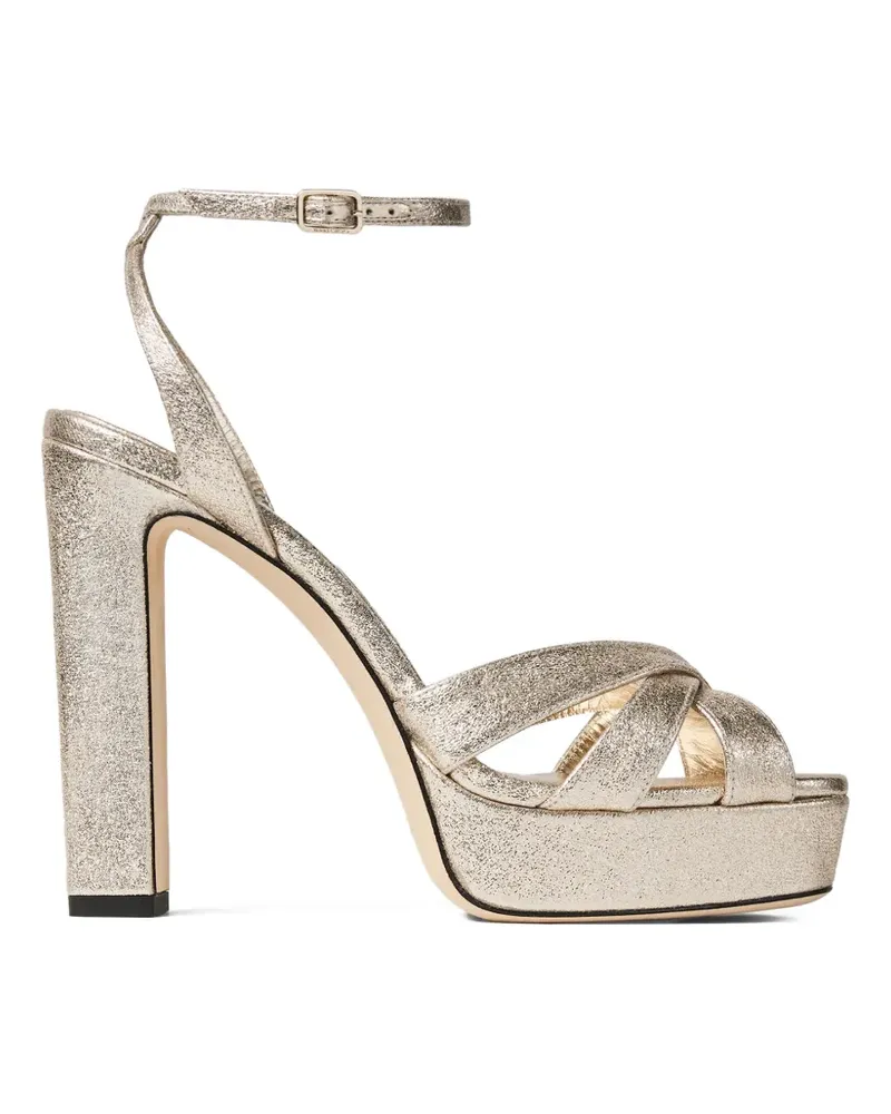 Jimmy Choo Kove Plateau-Sandalen - Gold Gold