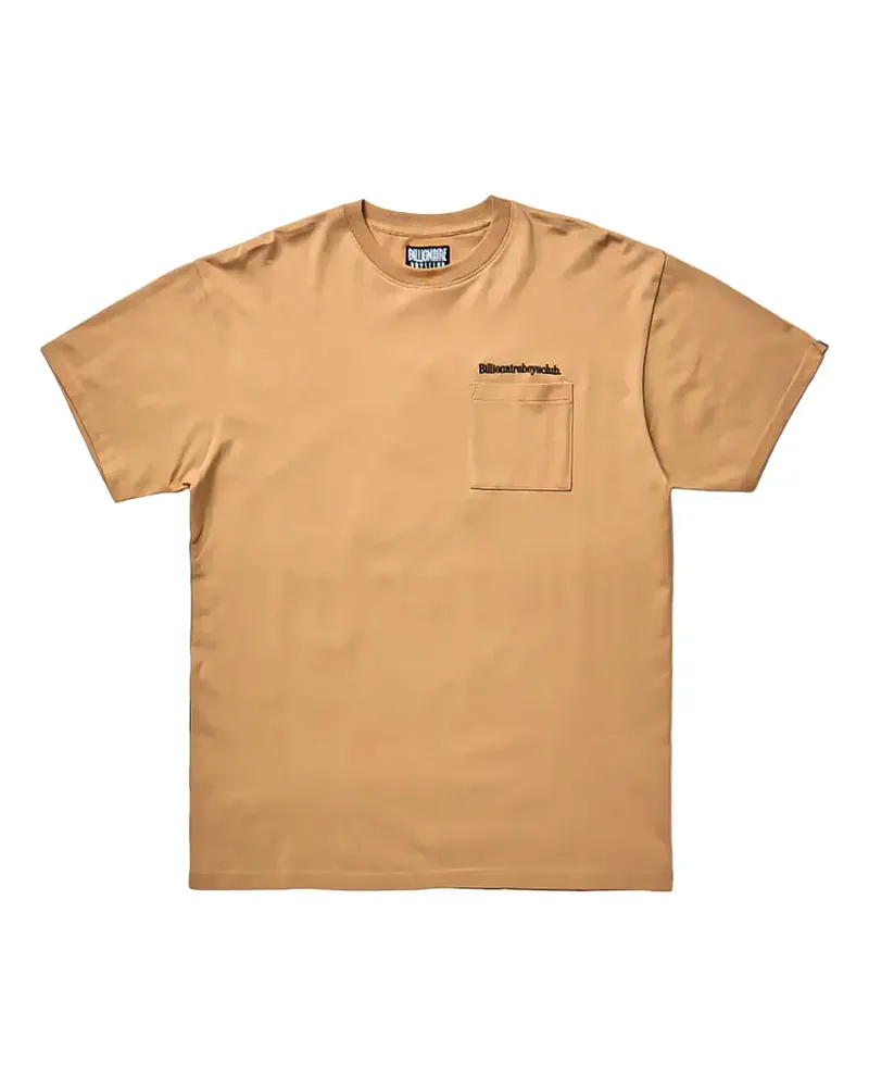 Billionaire Boys Club T-Shirt mit Brusttasche - Braun Braun