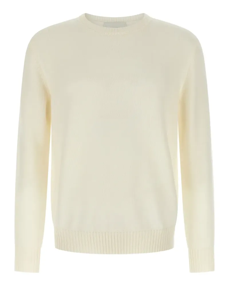 Ballantyne Pullover mit rundem Ausschnitt - Weiß Weiß