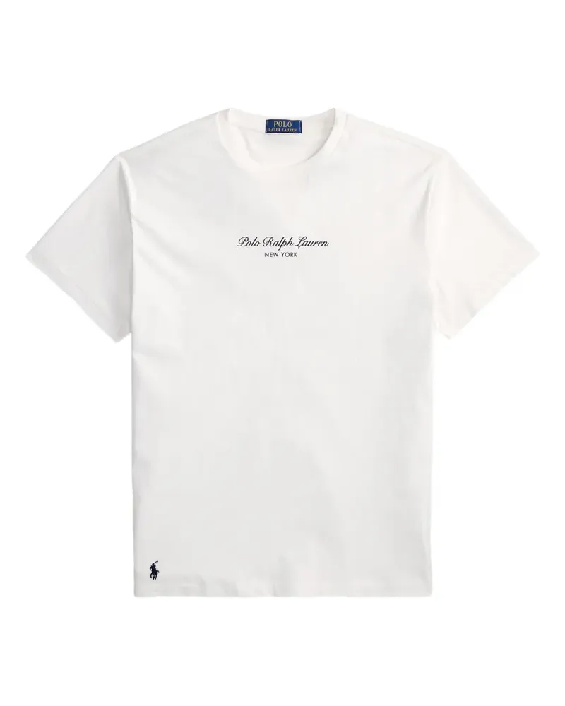 Ralph Lauren T-Shirt mit Logo-Print - Weiß Weiß
