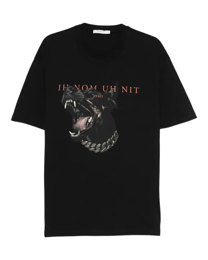 IH NOM UH NIT T-Shirt mit grafischem Print - Schwarz Schwarz
