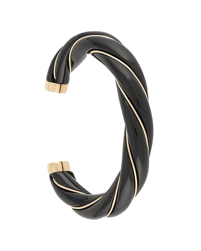 Aurélie Bidermann Diana' Armspange - Schwarz Schwarz