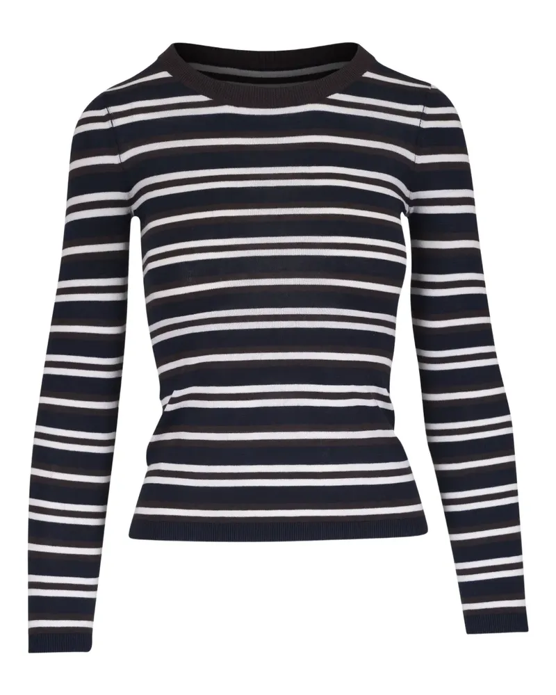 TWP Gestreiftes T-Shirt - Blau Blau