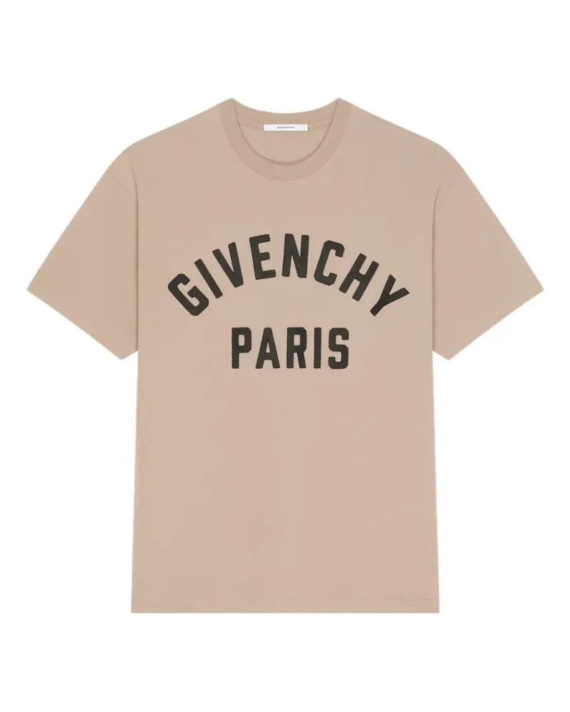 Givenchy T-Shirt mit Logo-Print - Nude Nude