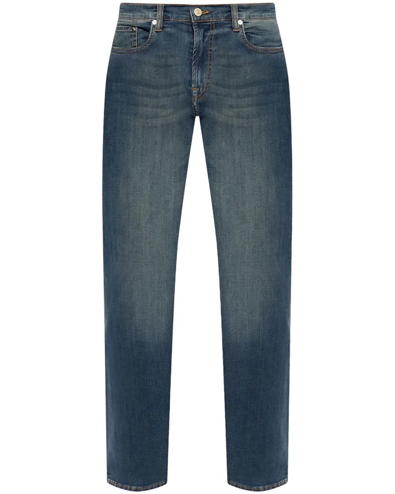 Paul Smith Jeans mit Logo-Patch - Blau Blau