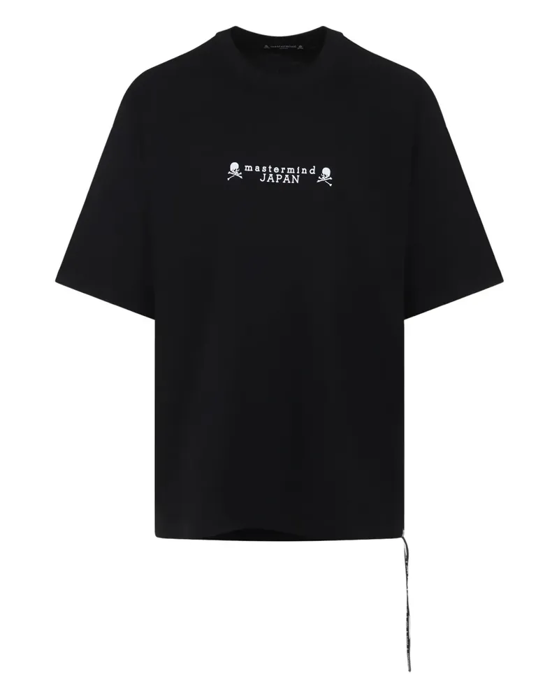 Mastermind Japan T-Shirt mit Totenkopf-Print - Schwarz Schwarz