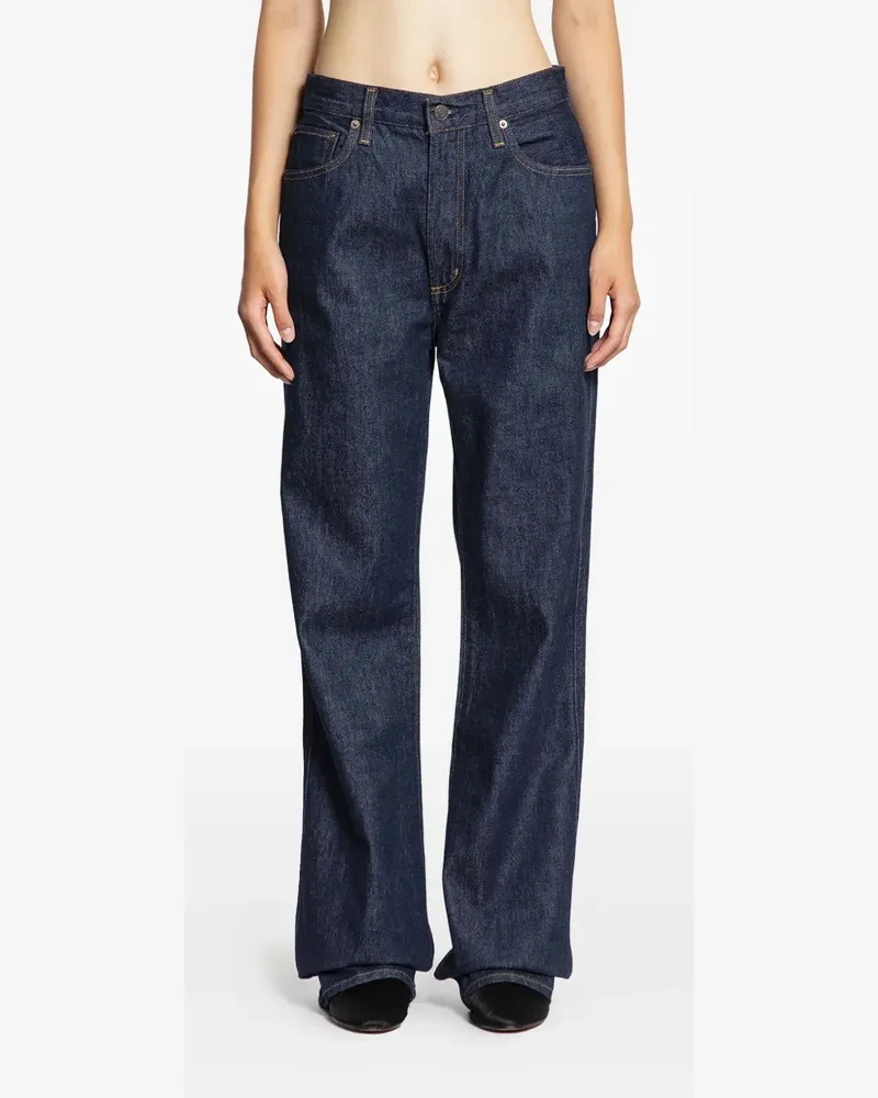 AGOLDE Leena straight jeans - Blau Blau