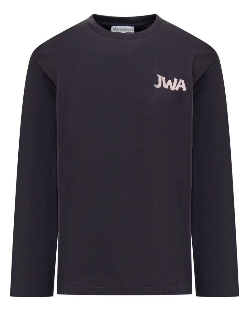 J.W.Anderson T-Shirt mit Logo-Print - Blau Blau