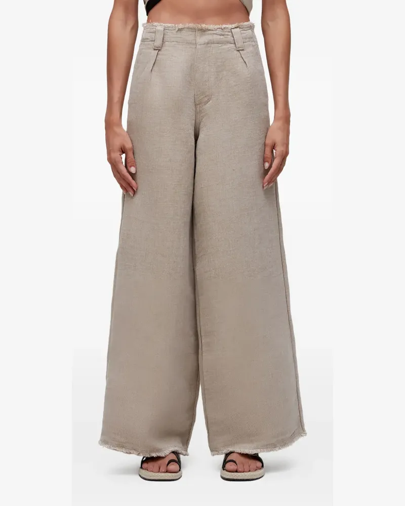 Osklen Hose mit weitem Bein - Nude Nude
