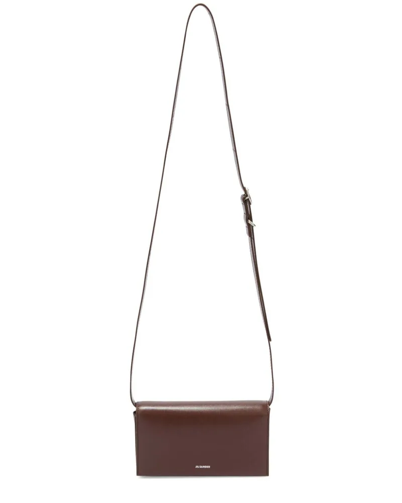 Jil Sander Kleine All-Day Umhängetasche - Braun Braun