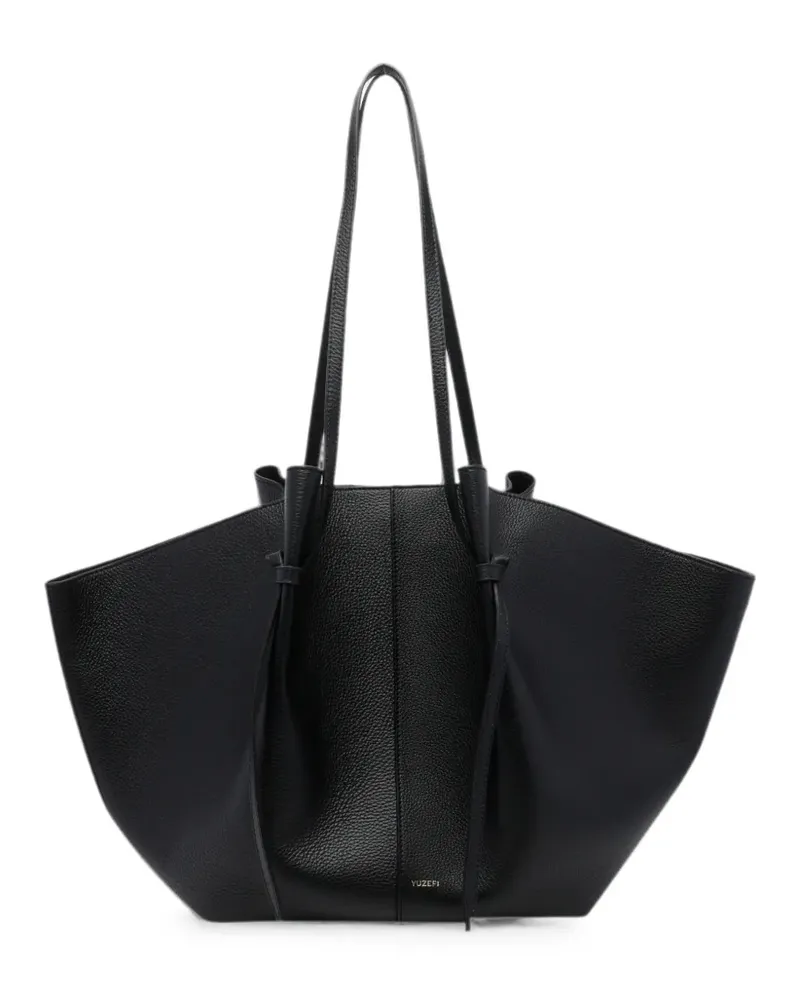 YUZEFI large Mochi tote bag - Schwarz Schwarz