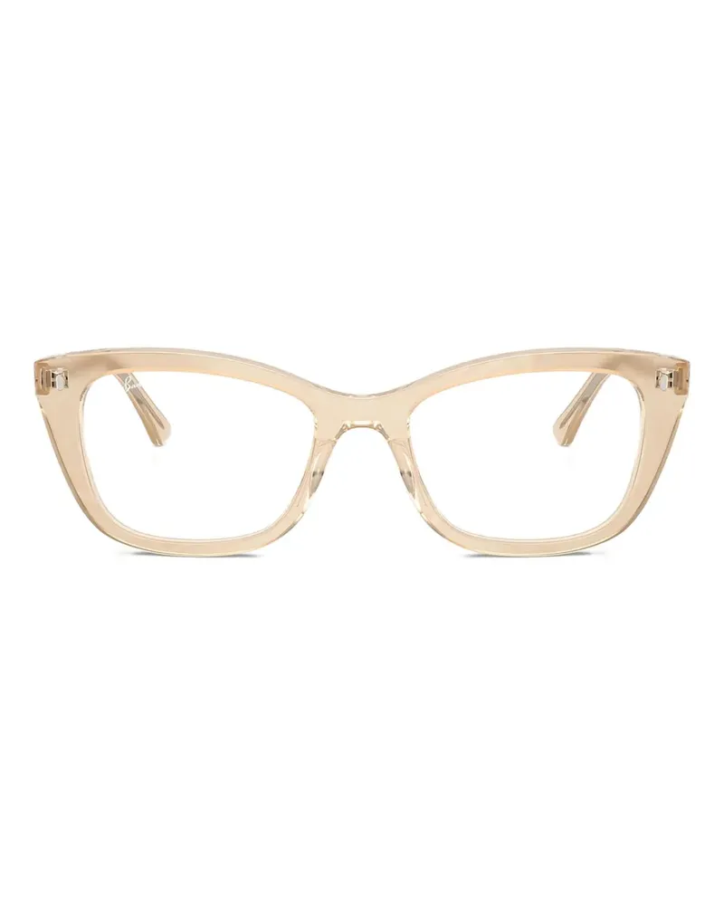Ray Ban Photo Waves Cat-Eye-Brille - Braun Braun