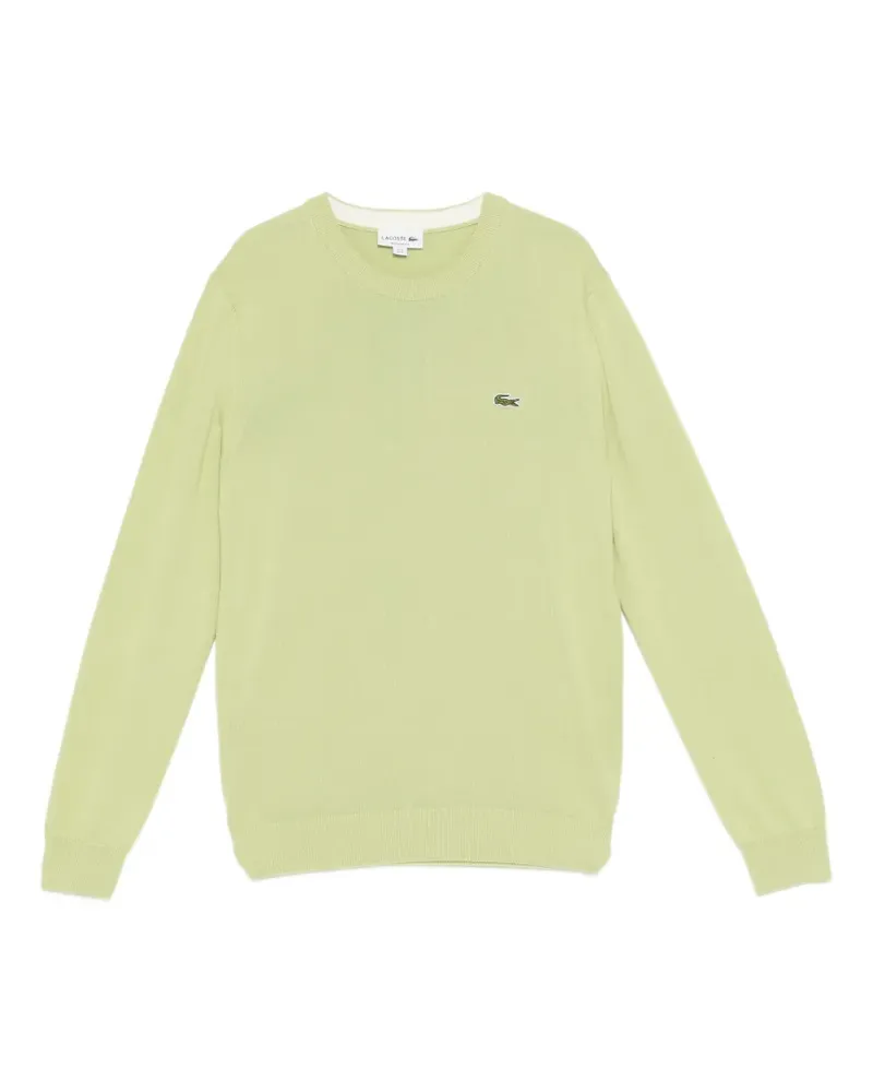 Lacoste Einfarbiger Pullover - Grün Grün