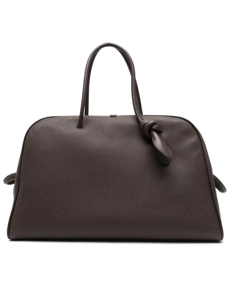 Jacquemus The Large Turismo Tote Bag - Braun Braun