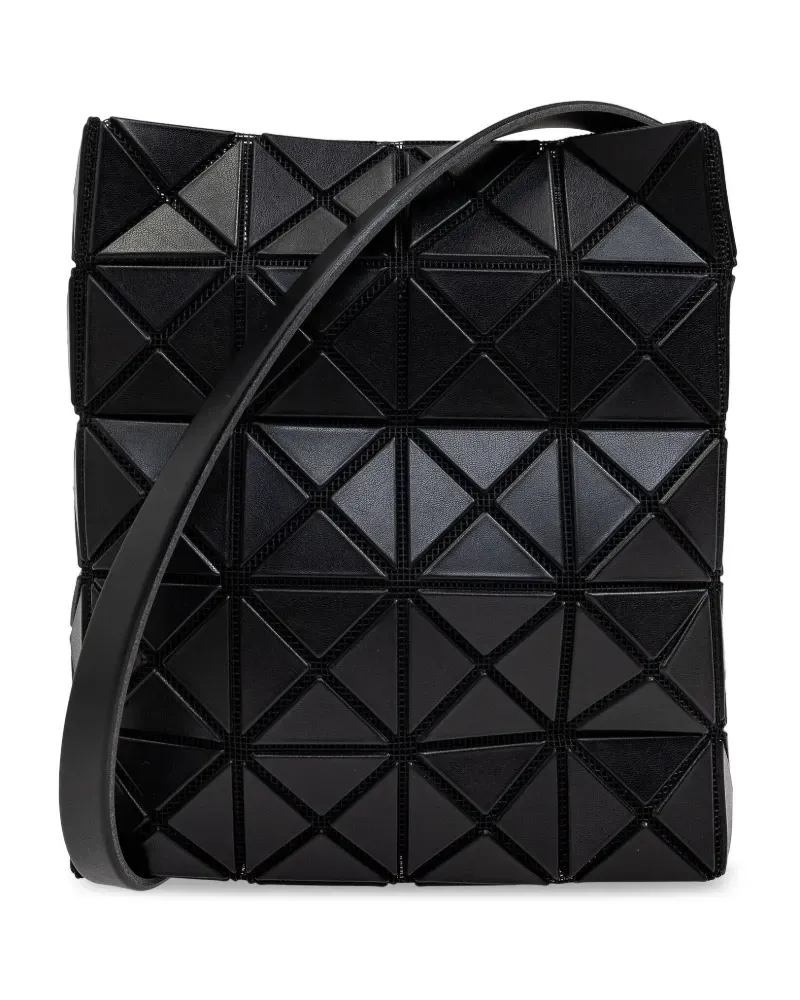 Issey Miyake Prism Matte Schultertasche - Schwarz Schwarz
