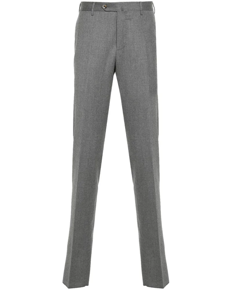 PT TORINO Hose mit Bügelfalten - Grau Grau