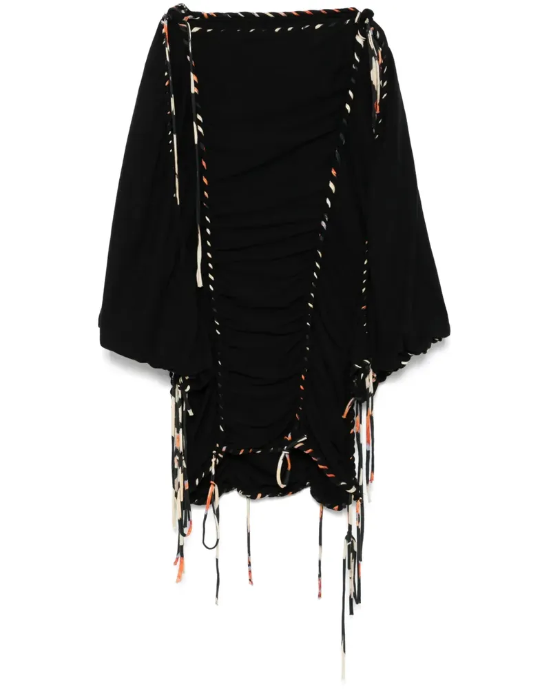 Isabel Marant Zina Minikleid - Schwarz Schwarz