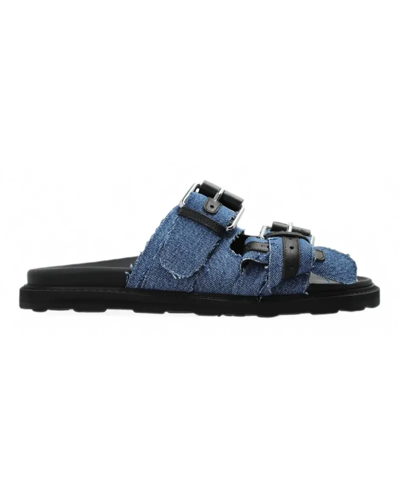 Moschino Sandalen mit Schnallenverschluss - Blau Blau