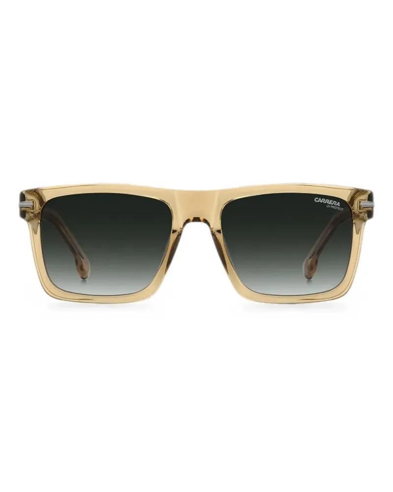 Carrera Sonnenbrille mit eckigem Gestell - Nude Nude