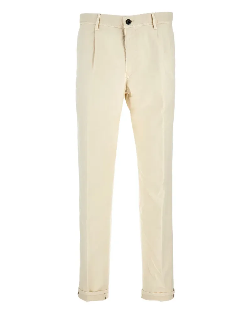 Incotex Hose mit Falten - Nude Nude