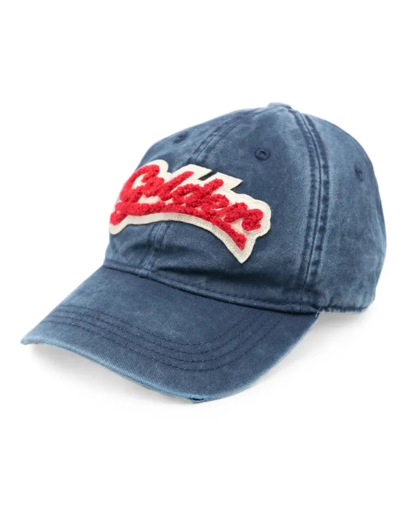 Golden Goose Journey washed baseball cap - Blau Blau