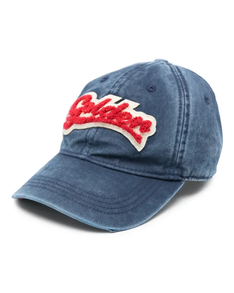 Golden Goose Journey washed baseball cap - Blau Blau