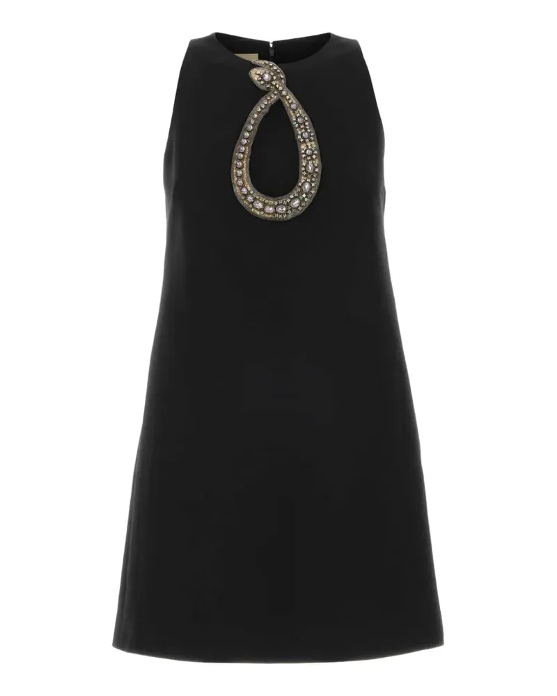 Valentino Garavani embellished cut-out dress - Schwarz Schwarz