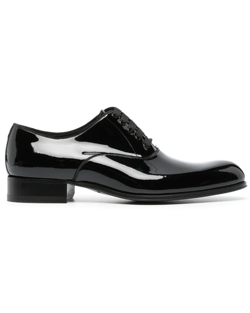Tom Ford Oxford-Schuhe aus Lackleder - Schwarz Schwarz