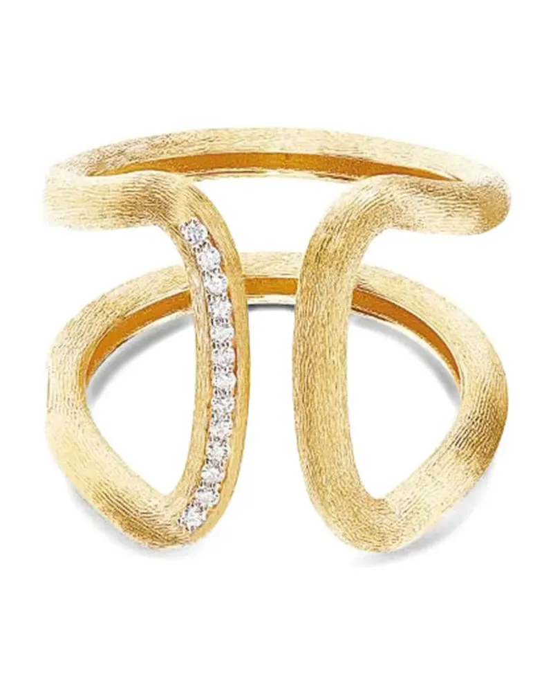 NANIS 18kt Libera Gelbgoldring mit Diamanten Gold