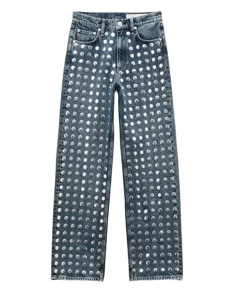 Rag & Bone Shea embellished jeans - Blau Blau