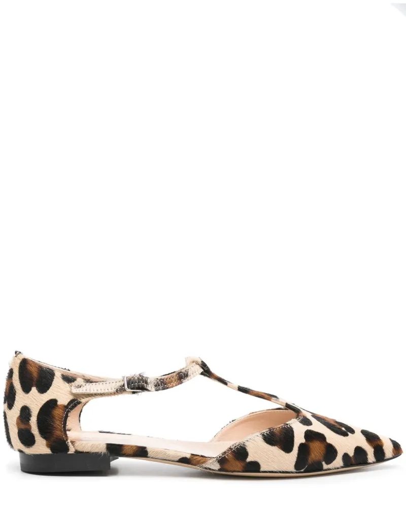 P.A.R.O.S.H. Animalier Ballerinas - Nude Nude
