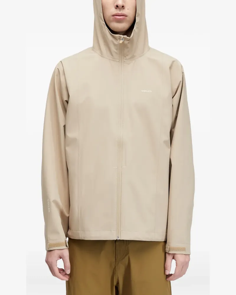 Osklen Weather Trkk Kapuzenjacke - Nude Nude