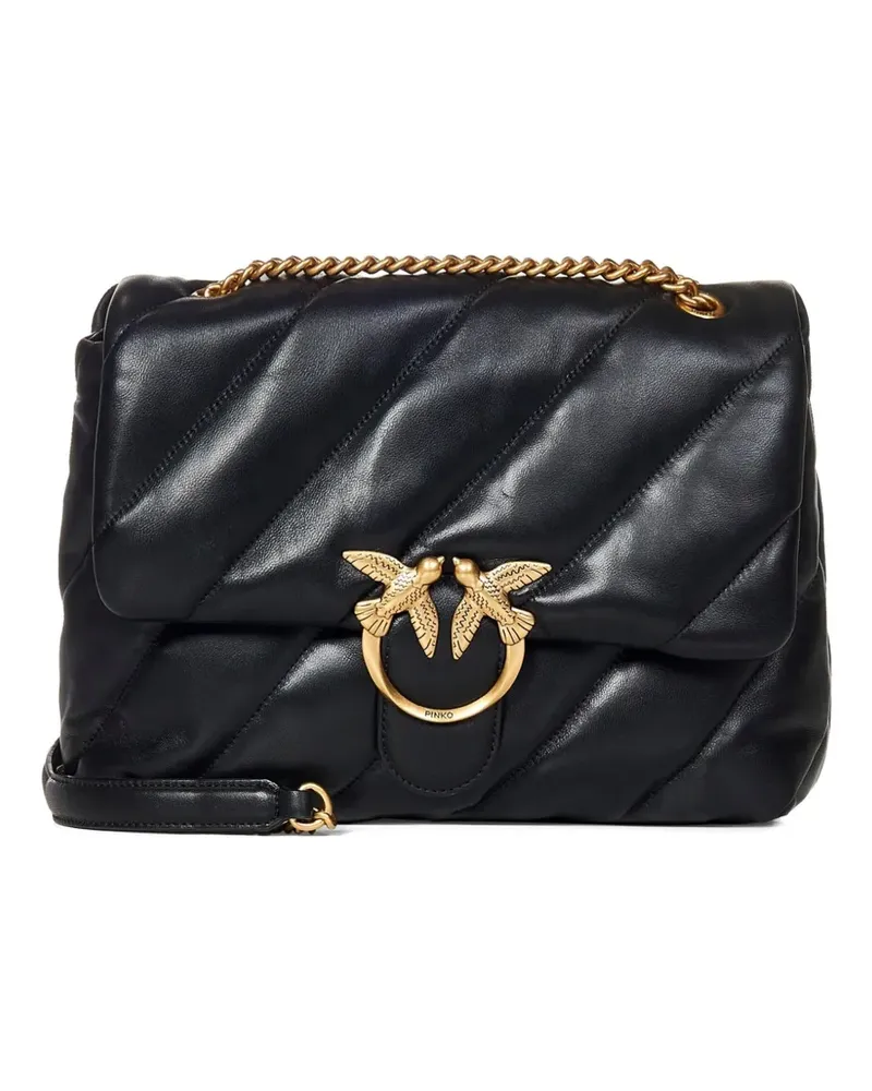 Pinko Love Puff Schultertasche - Schwarz Schwarz