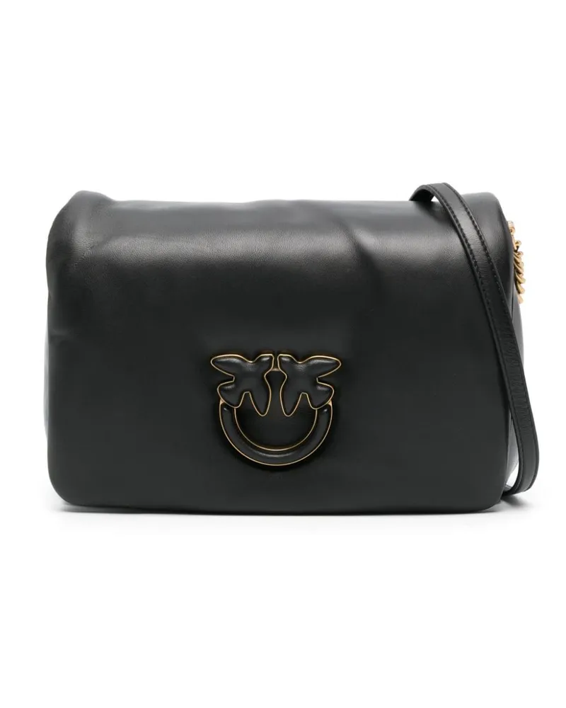 Pinko Classic Love Schultertasche - Schwarz Schwarz